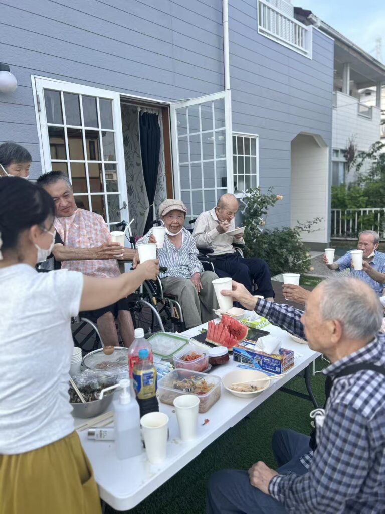 みんなでBBQ！