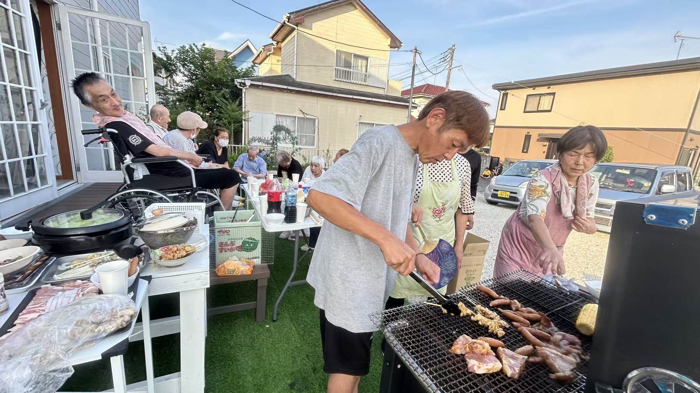 BBQイベントの様子
